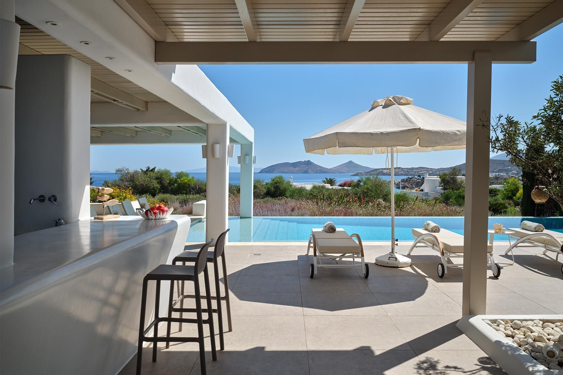 Paros luxury villa Majesty in Ambelas - 4