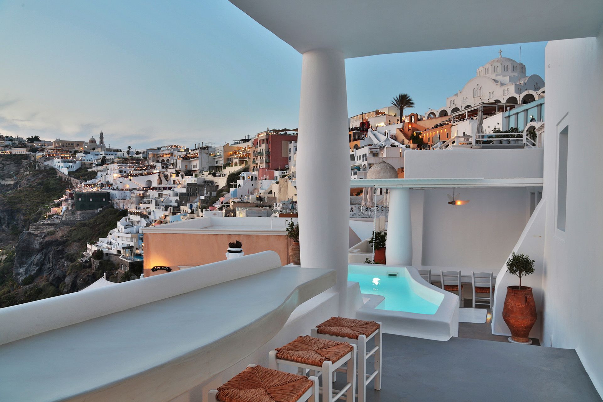 Santorini luxury villa Armelle in Fira - 4