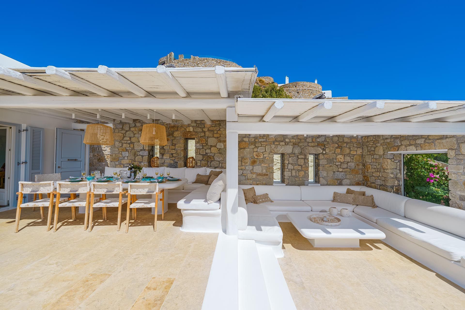 Mykonos luxury villa Horatia in Aghios Lazaros  - 3