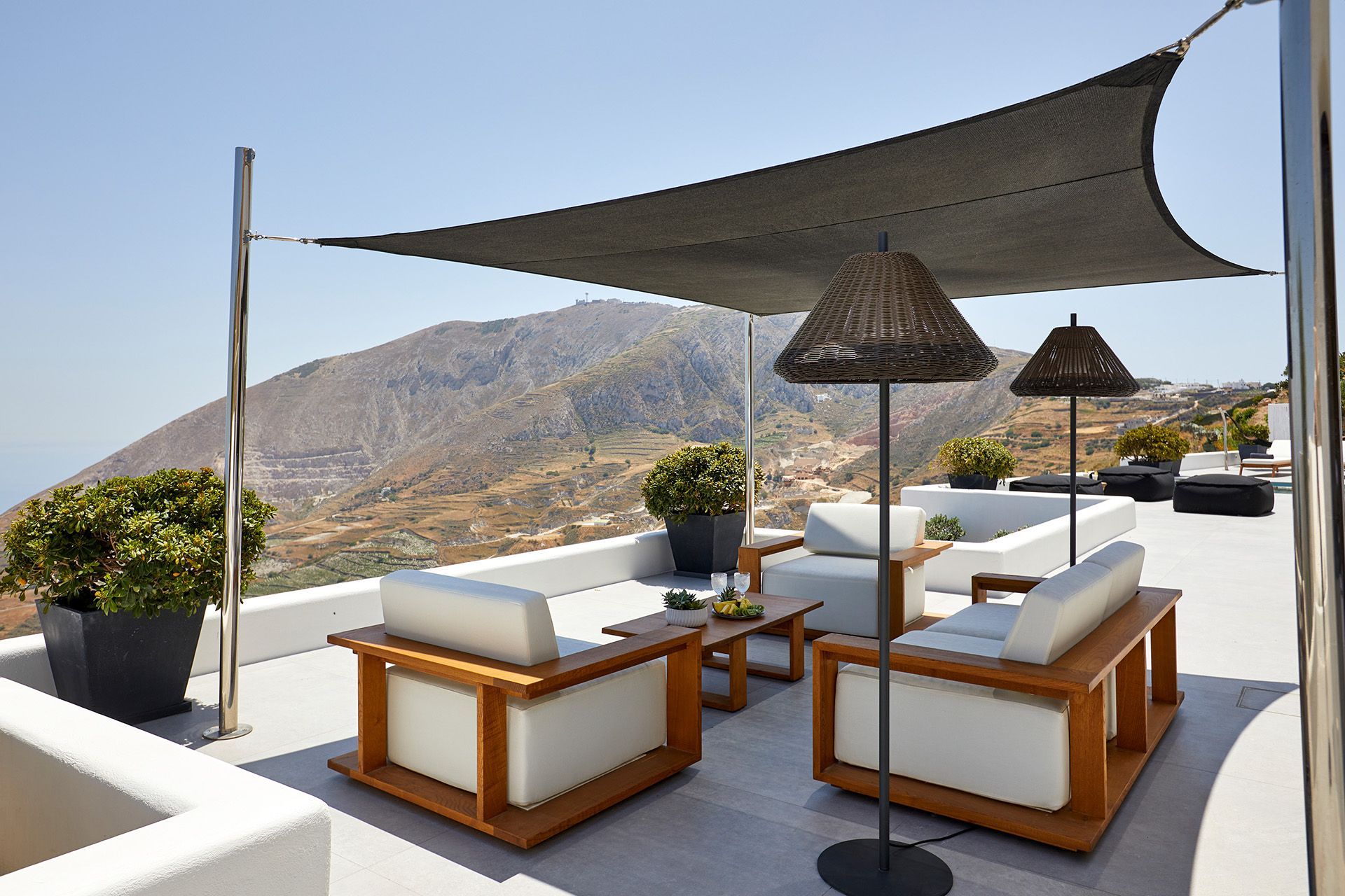Santorini luxury villa Papaya in Pyrgos Kalistis - 4