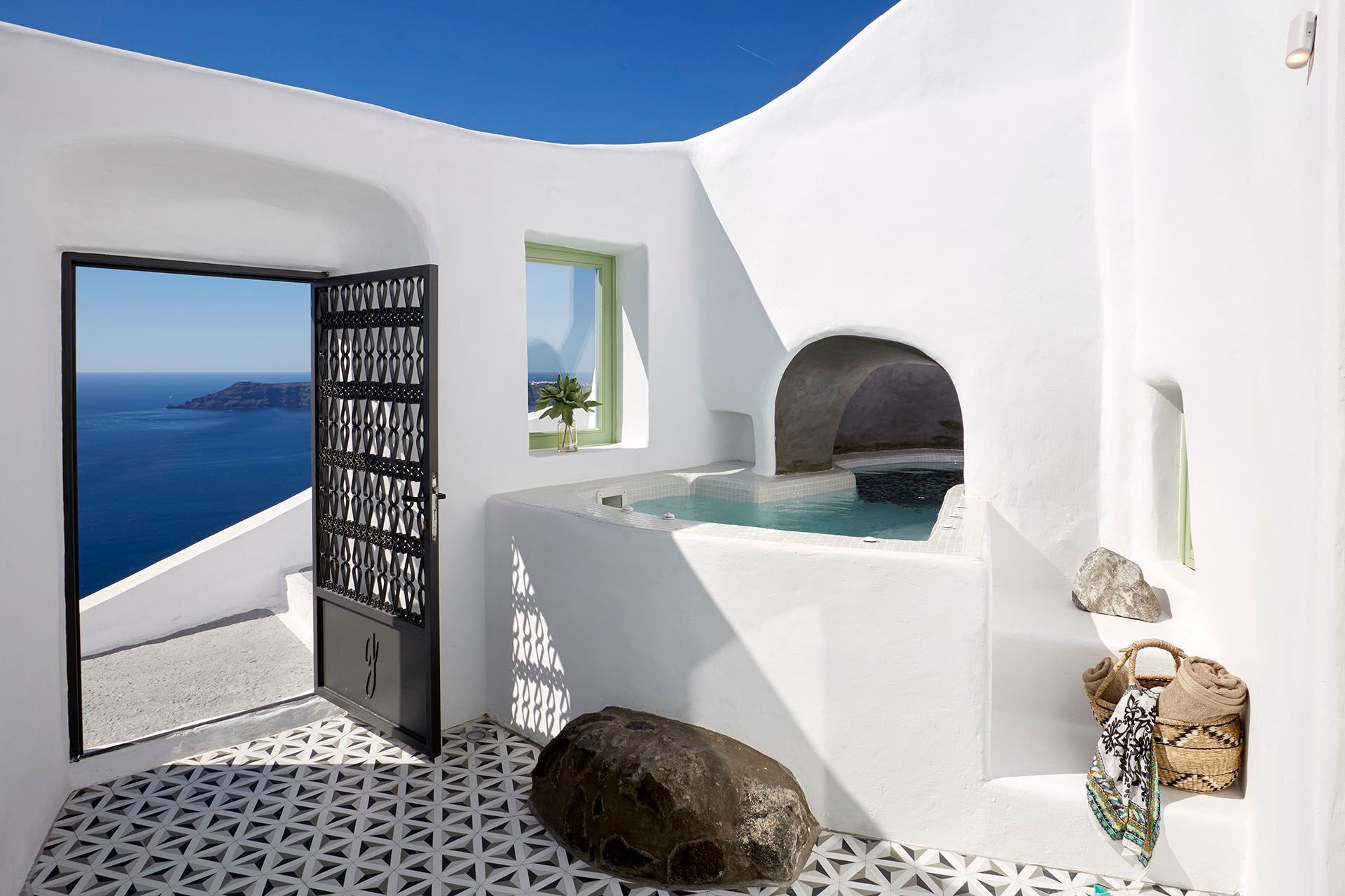 Santorini luxury villa Palma in Imerovigli - 4