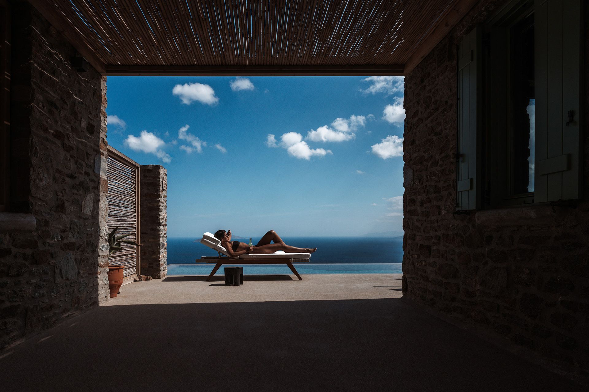 Kythnos luxury villa Mariposa in Proka - 4