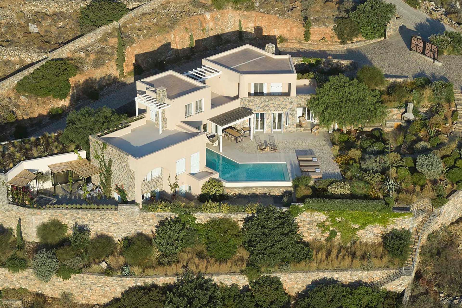 Crete luxury villa Mirabello II in Elounda - 4