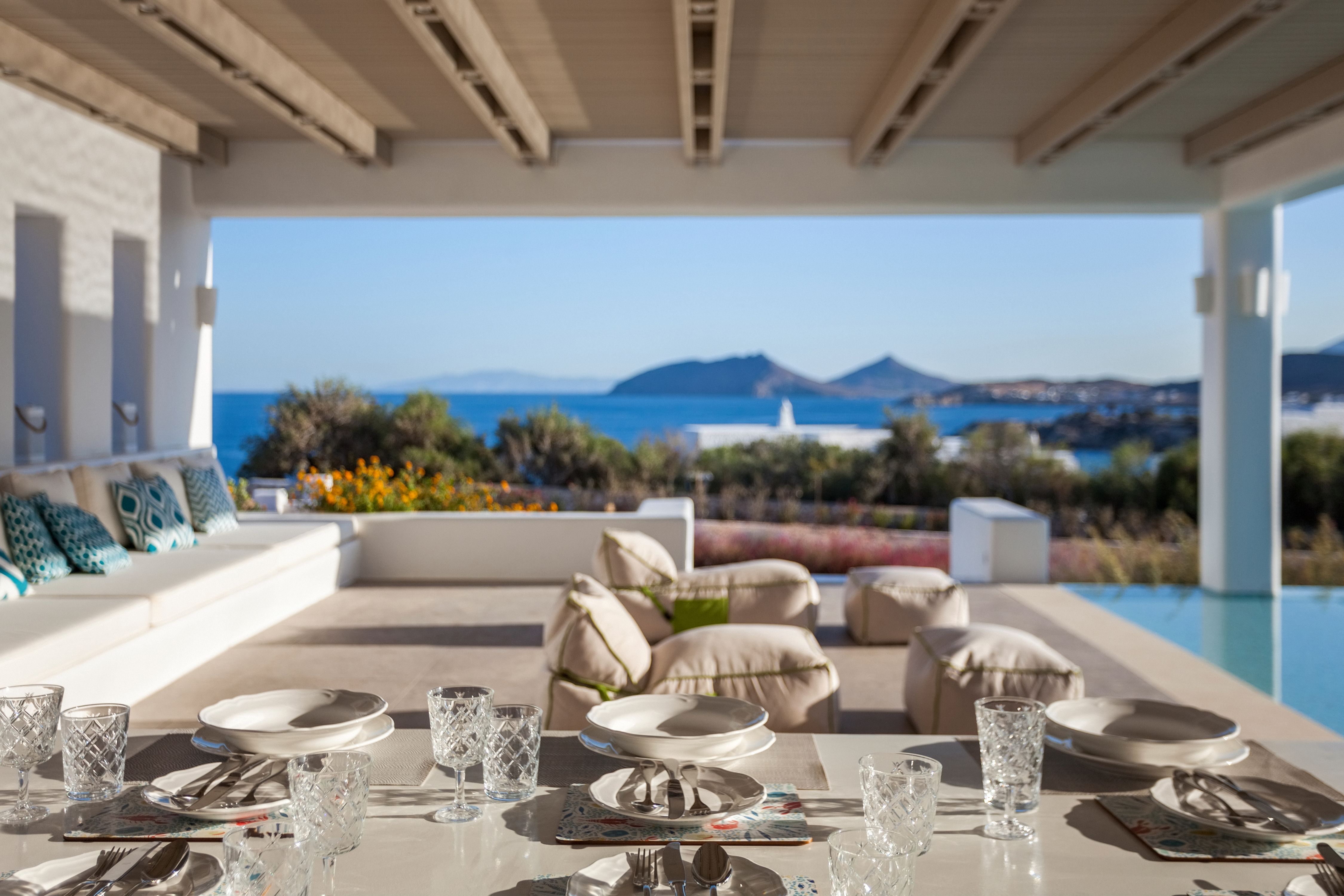 Paros luxury villa Peacock in Ambelas - 0