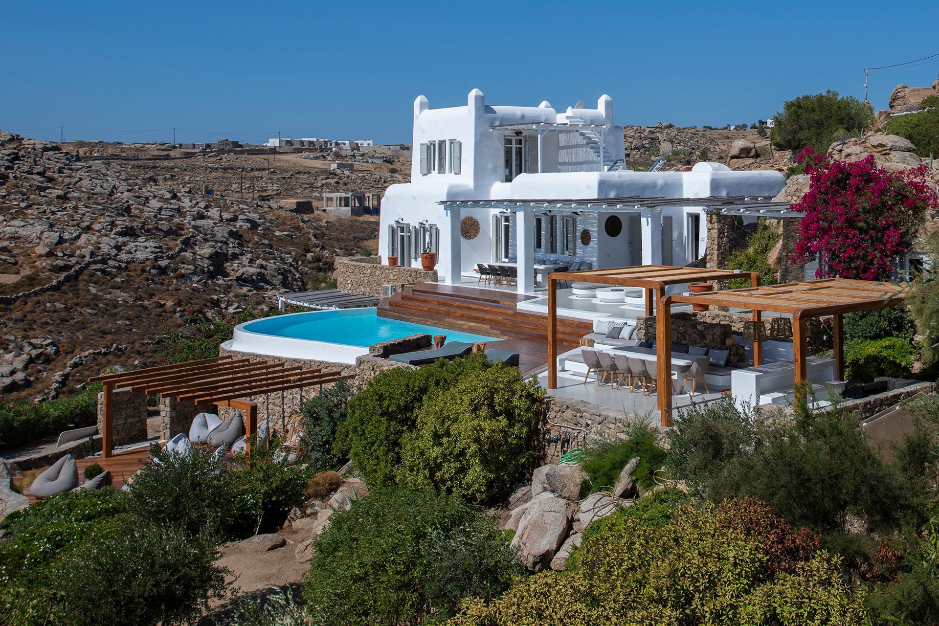 Mykonos luxury villa Hermione in Agrari - 0