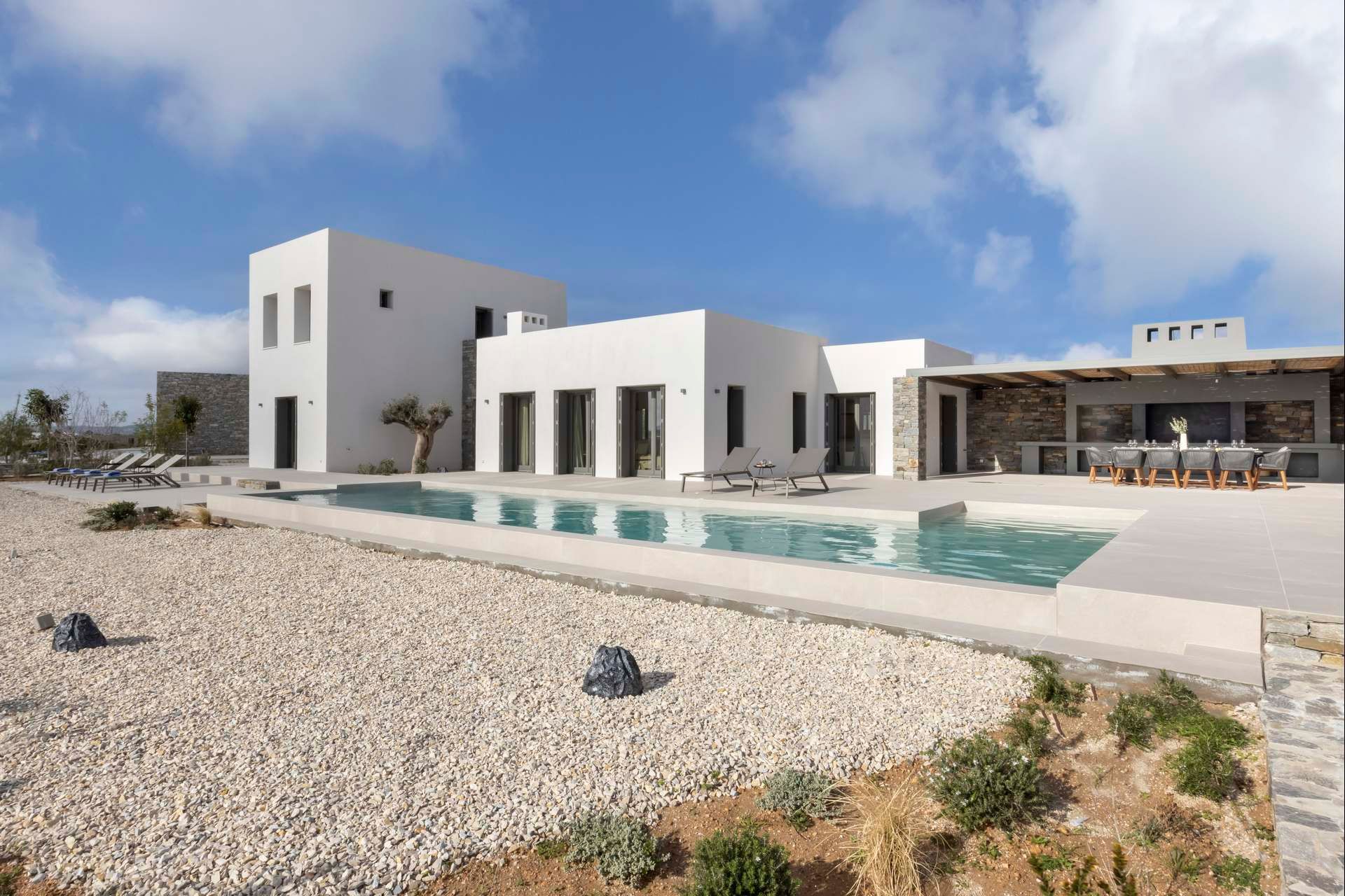 Paros luxury villa Electra II in Santa Maria - 0