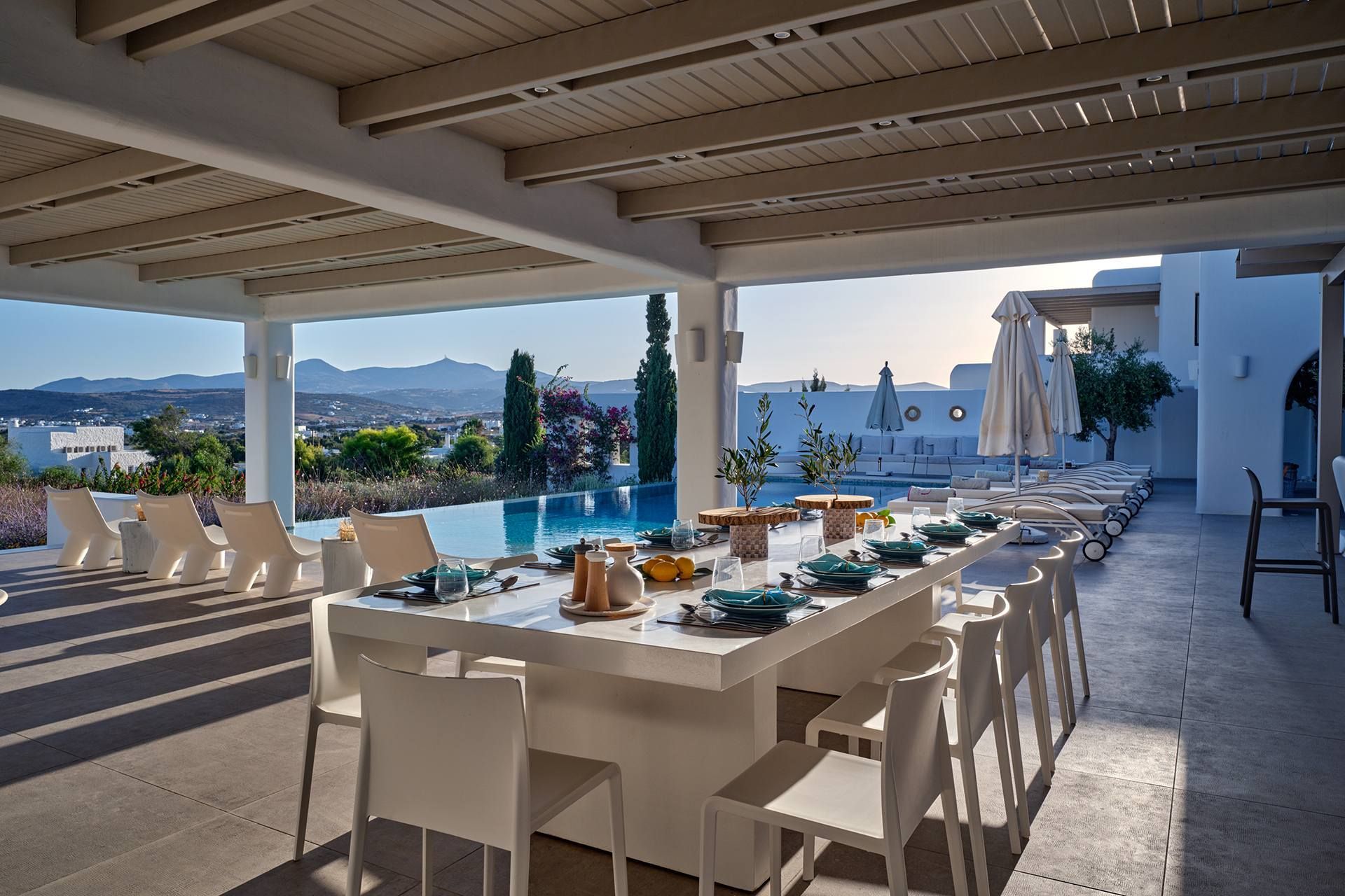 Paros luxury villa Majesty in Ambelas - 0