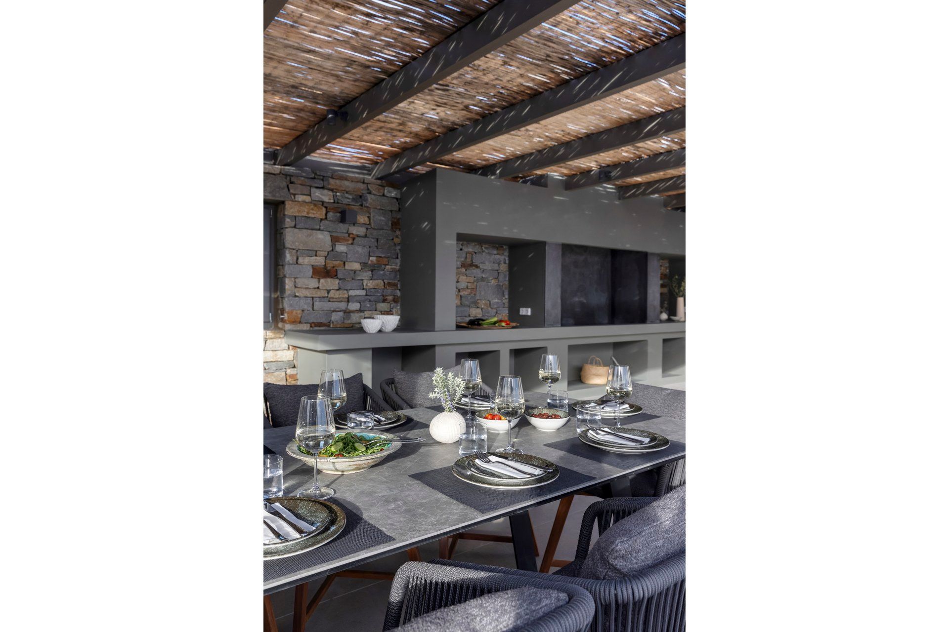 Paros luxury villa Electra Retreat in Santa Maria - 1