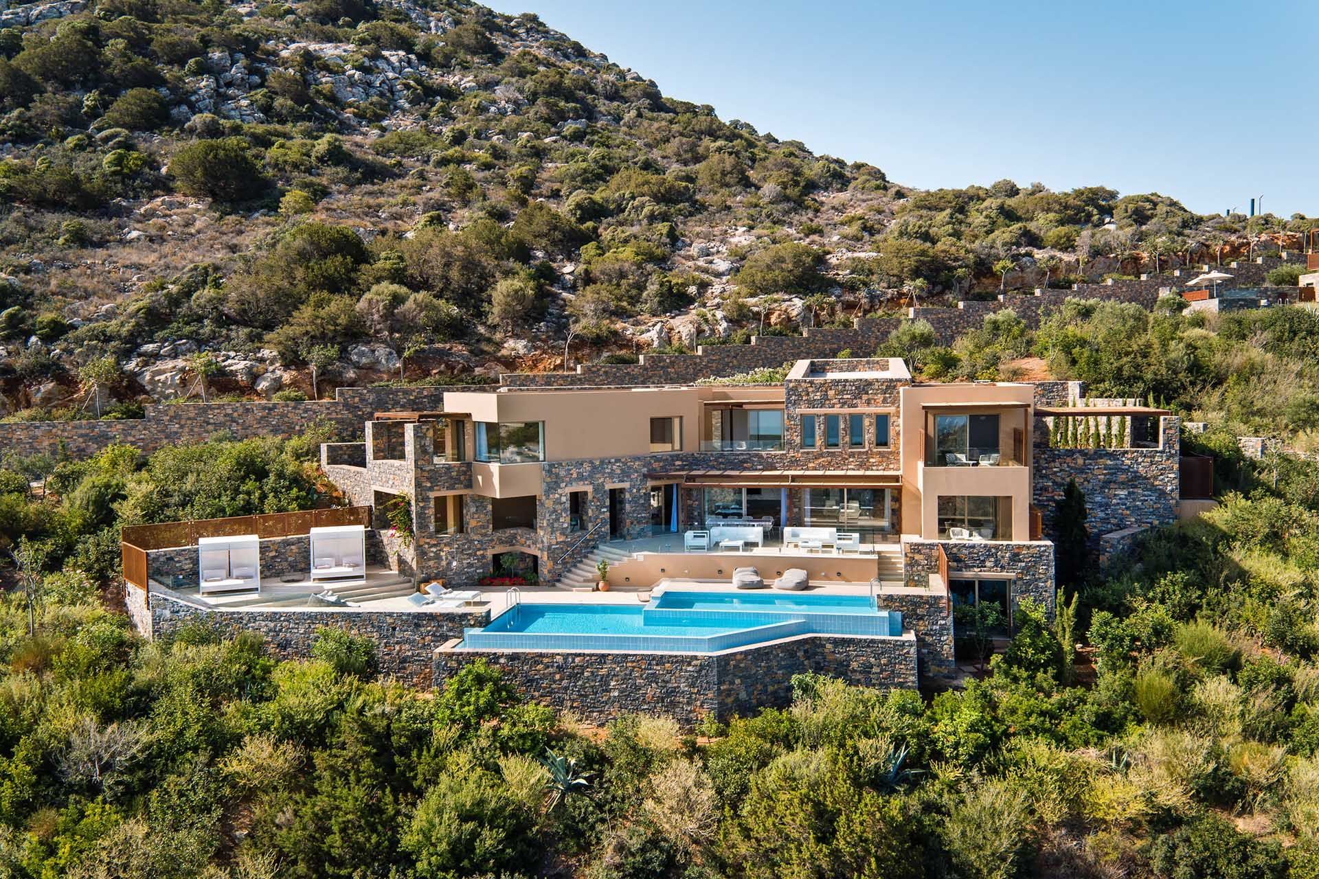 Crete luxury villa Rachel in Vathi - 0