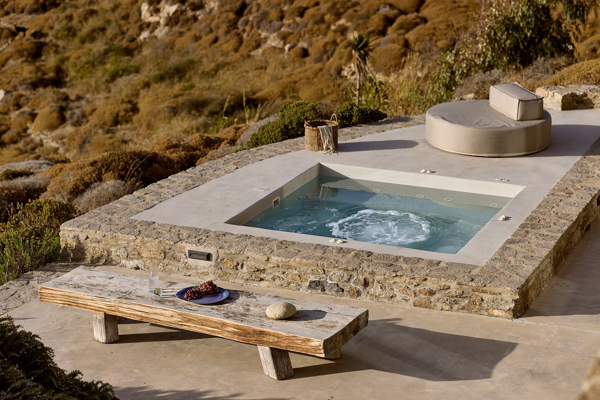 Mykonos luxury villa Sibylle in Ftelia - 1