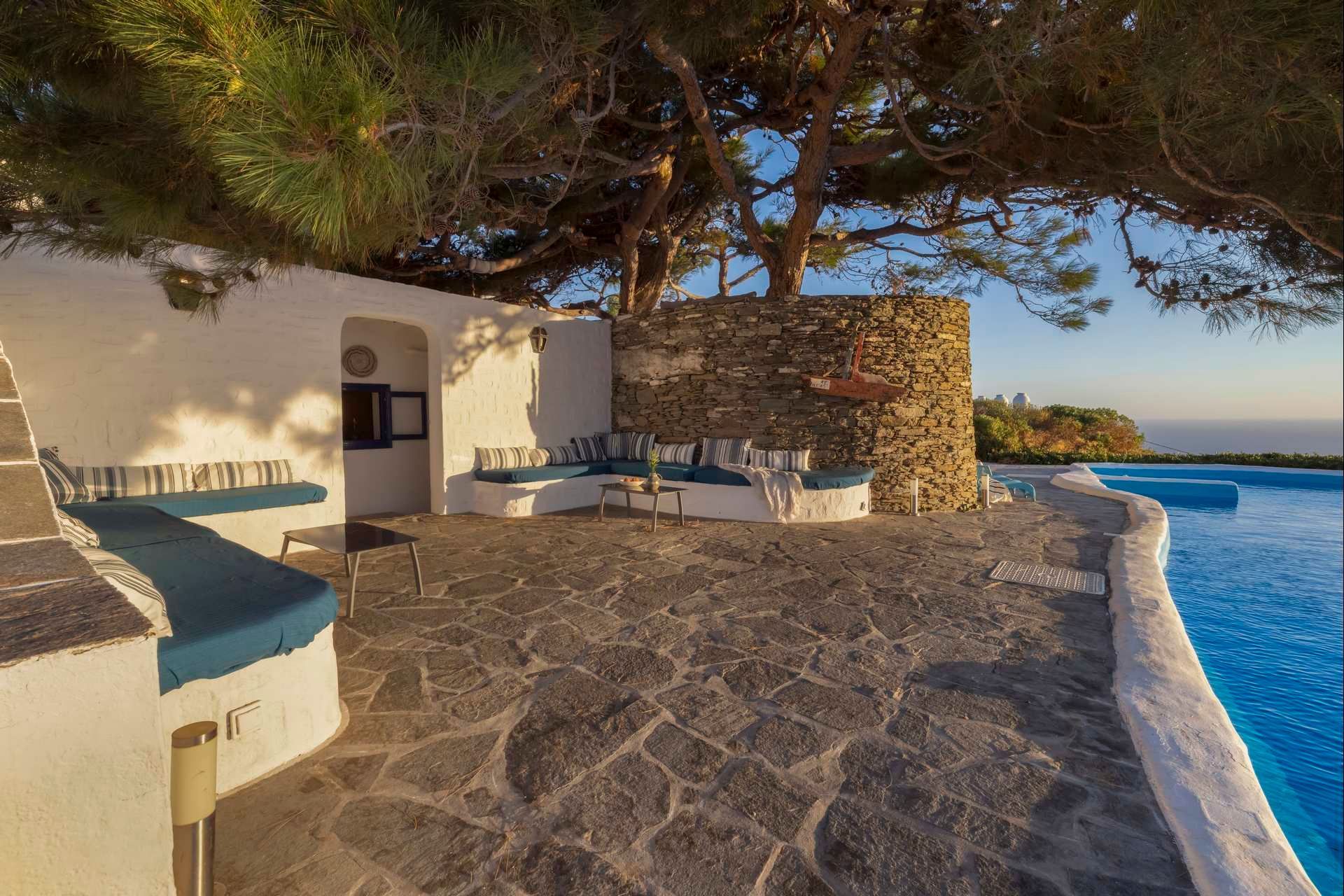  Sifnos luxury villa Aristotle in Exambela  - 1