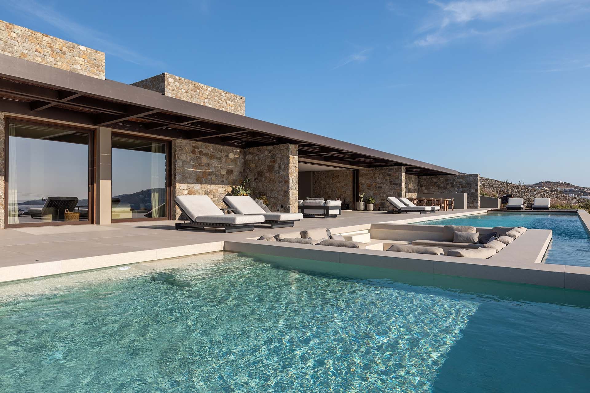 Mykonos luxury villa Nayomi in Aleomandra - 1