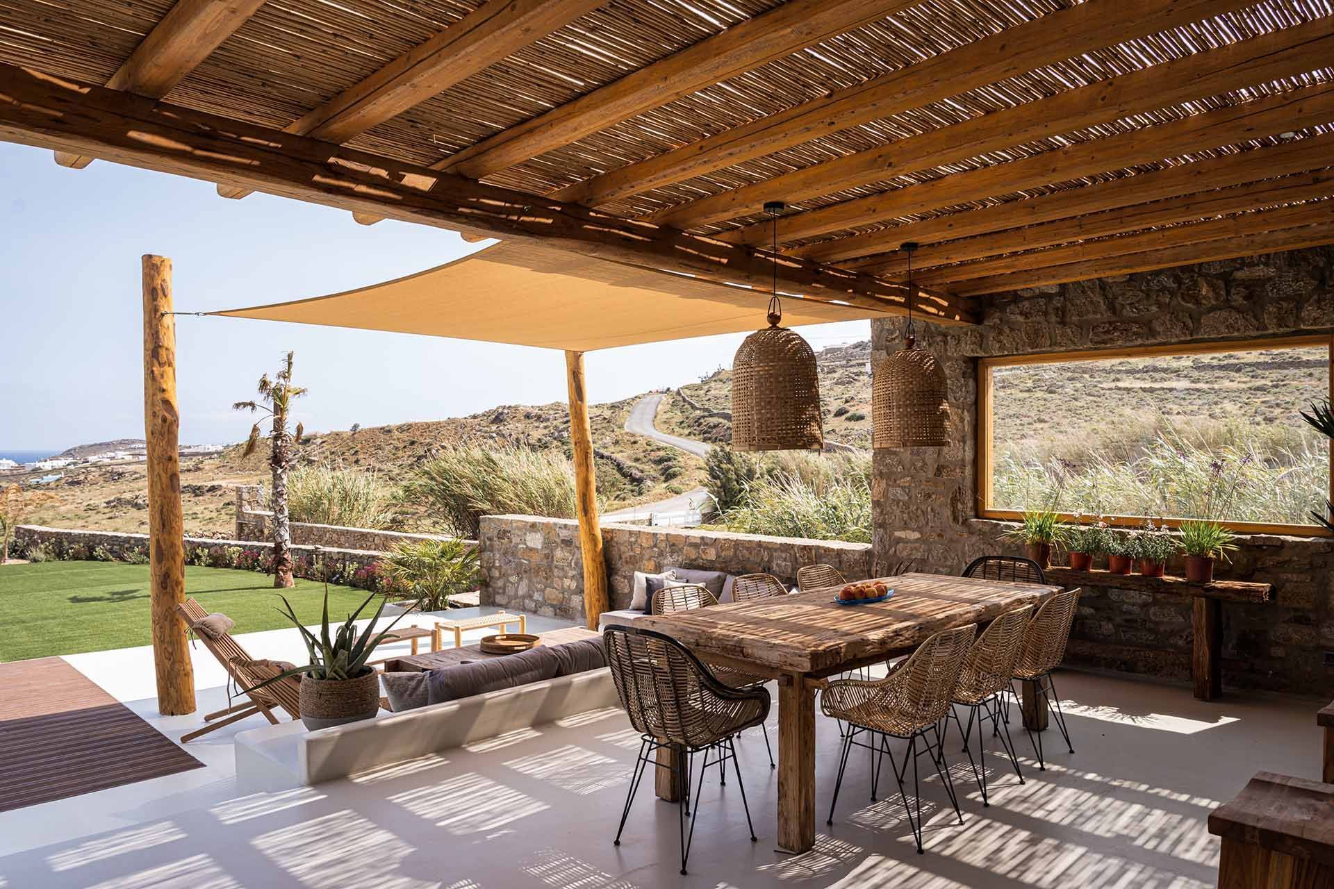 Mykonos luxury villa Silk in Kalafatis - 3