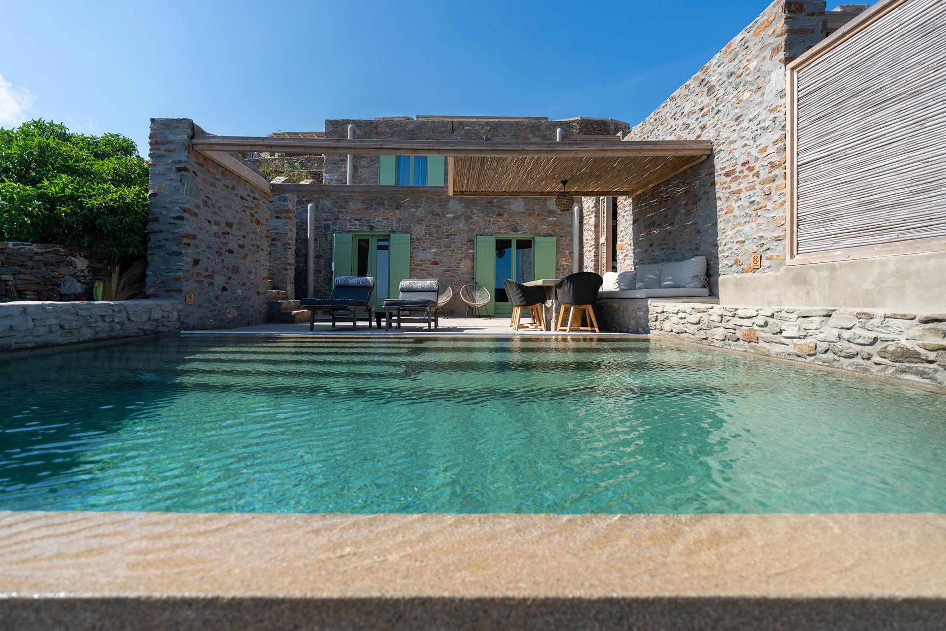 Kythnos luxury villa Mariposa in Proka - 4