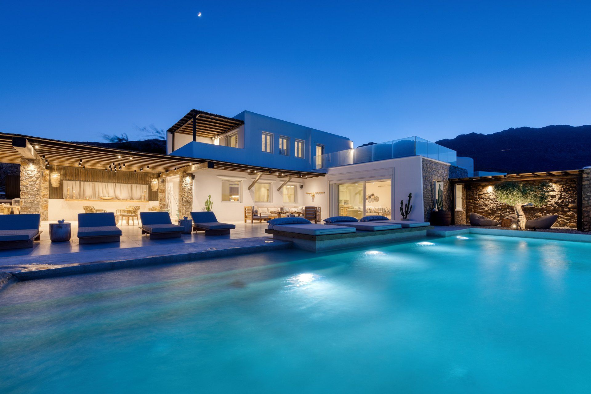  Mykonos luxury villa Anassa in Panormos - 4