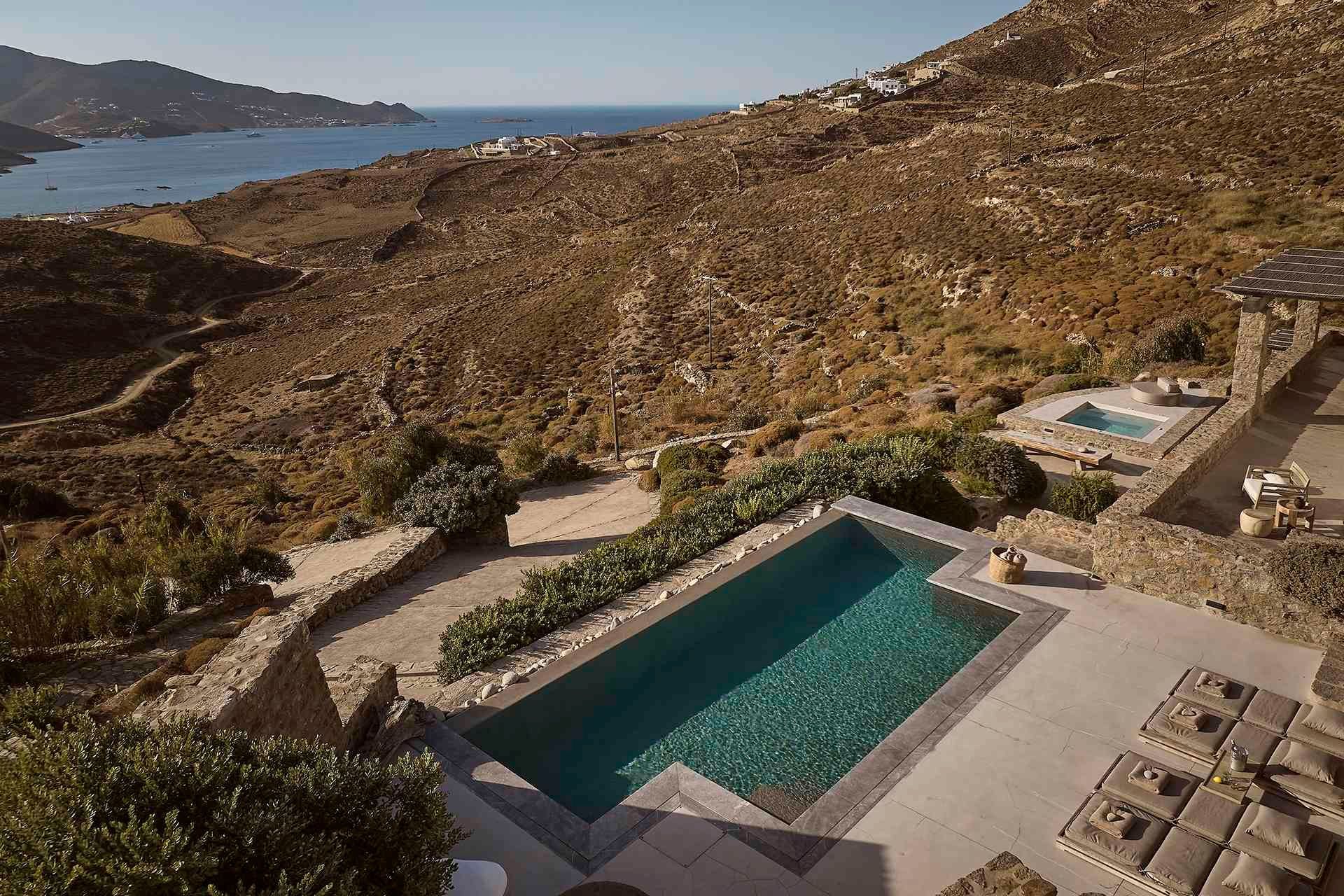 Mykonos luxury villa Sibylle in Ftelia - 4