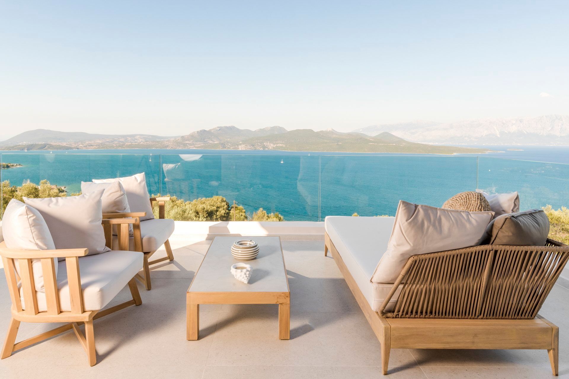 Lefkada luxury villa Bellflower in Nikiana - 2