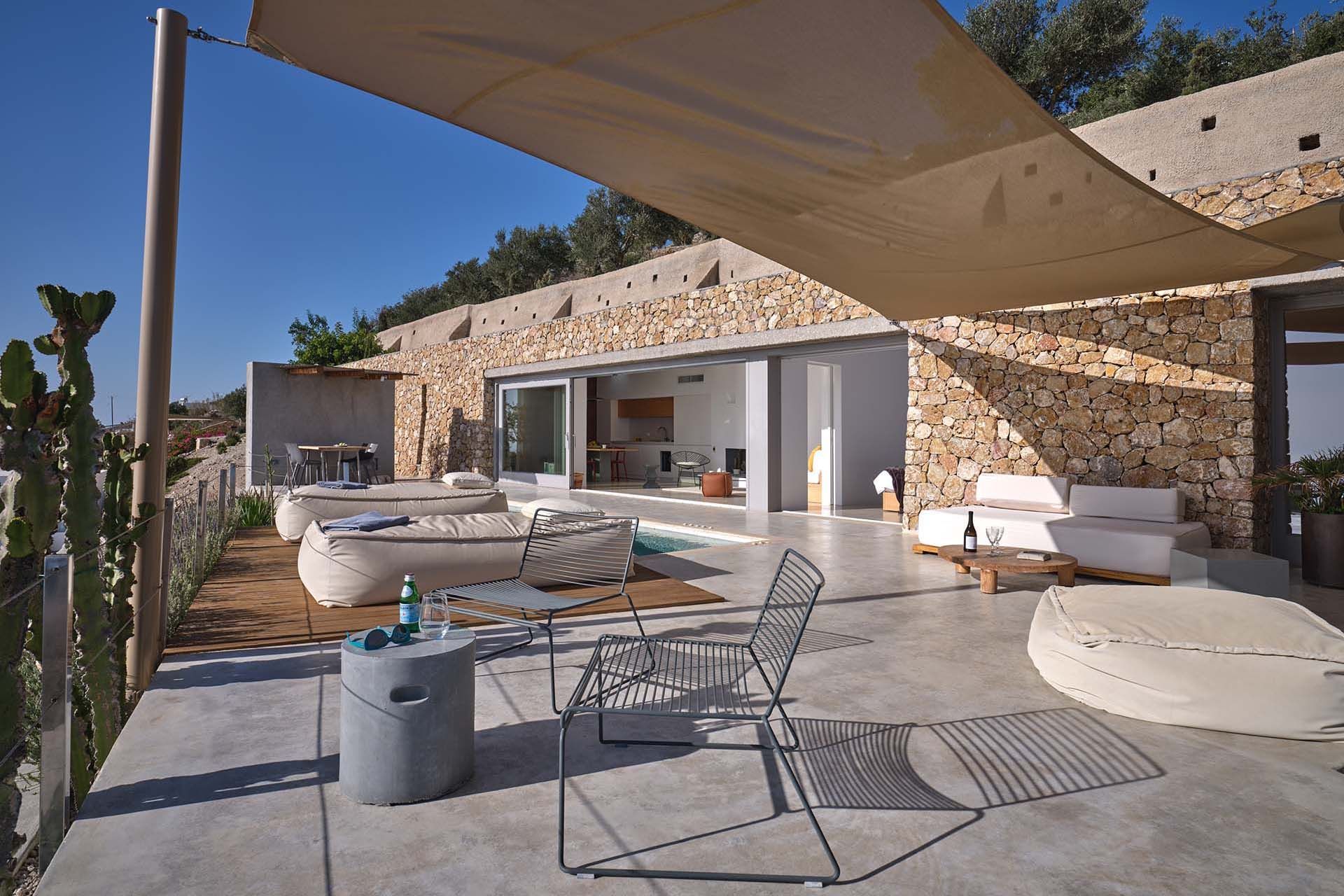 Santorini luxury villa Sunshine in Pyrgos Kallistis - 6