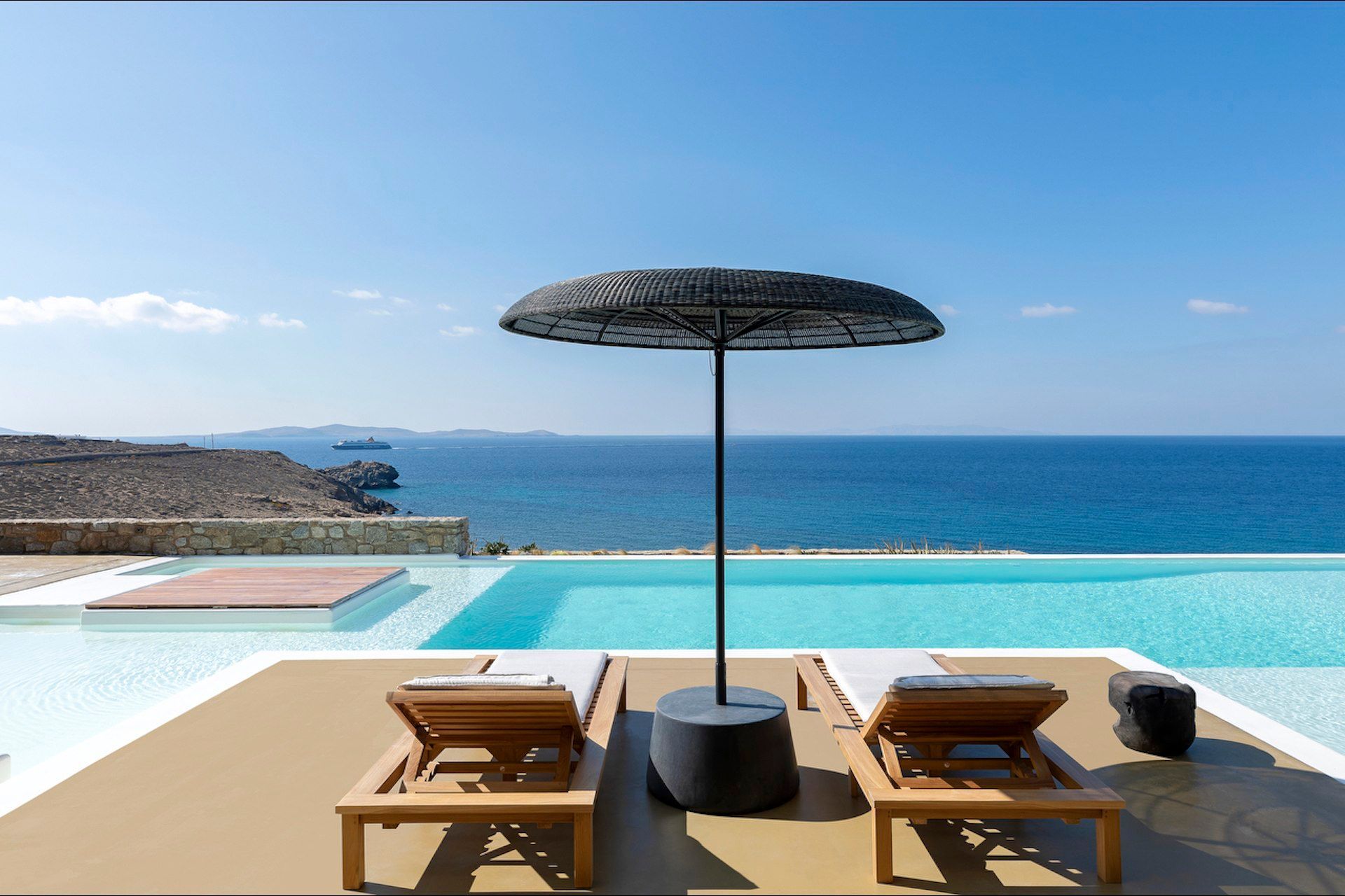 Mykonos luxury villa Chantelune in Houlakia - 8