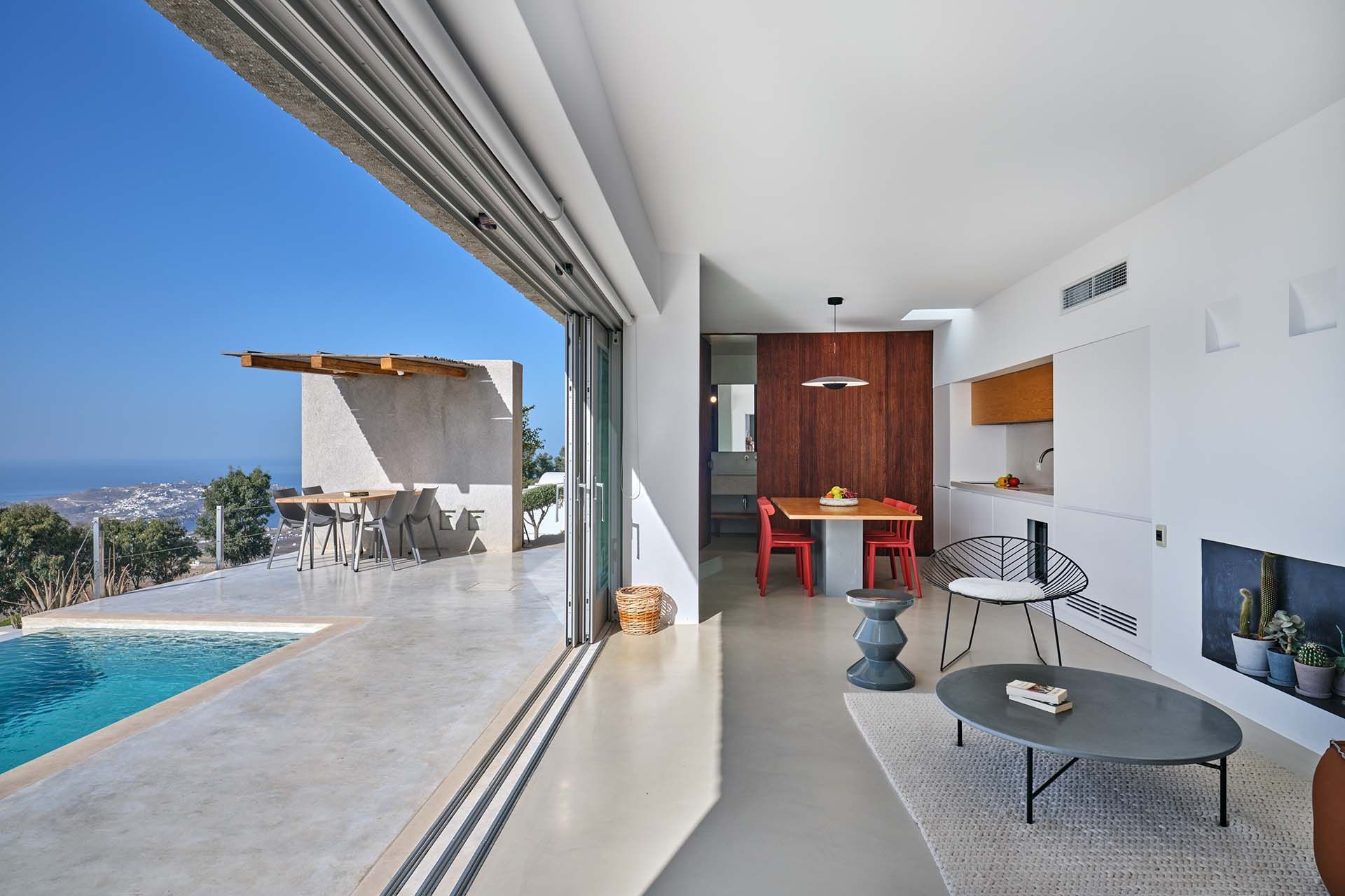 Santorini luxury villa Sunshine in Pyrgos Kallistis - 8