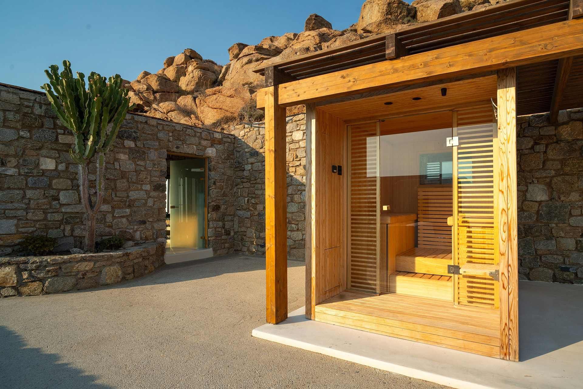 Mykonos luxury villa Chantelune in Houlakia - 11