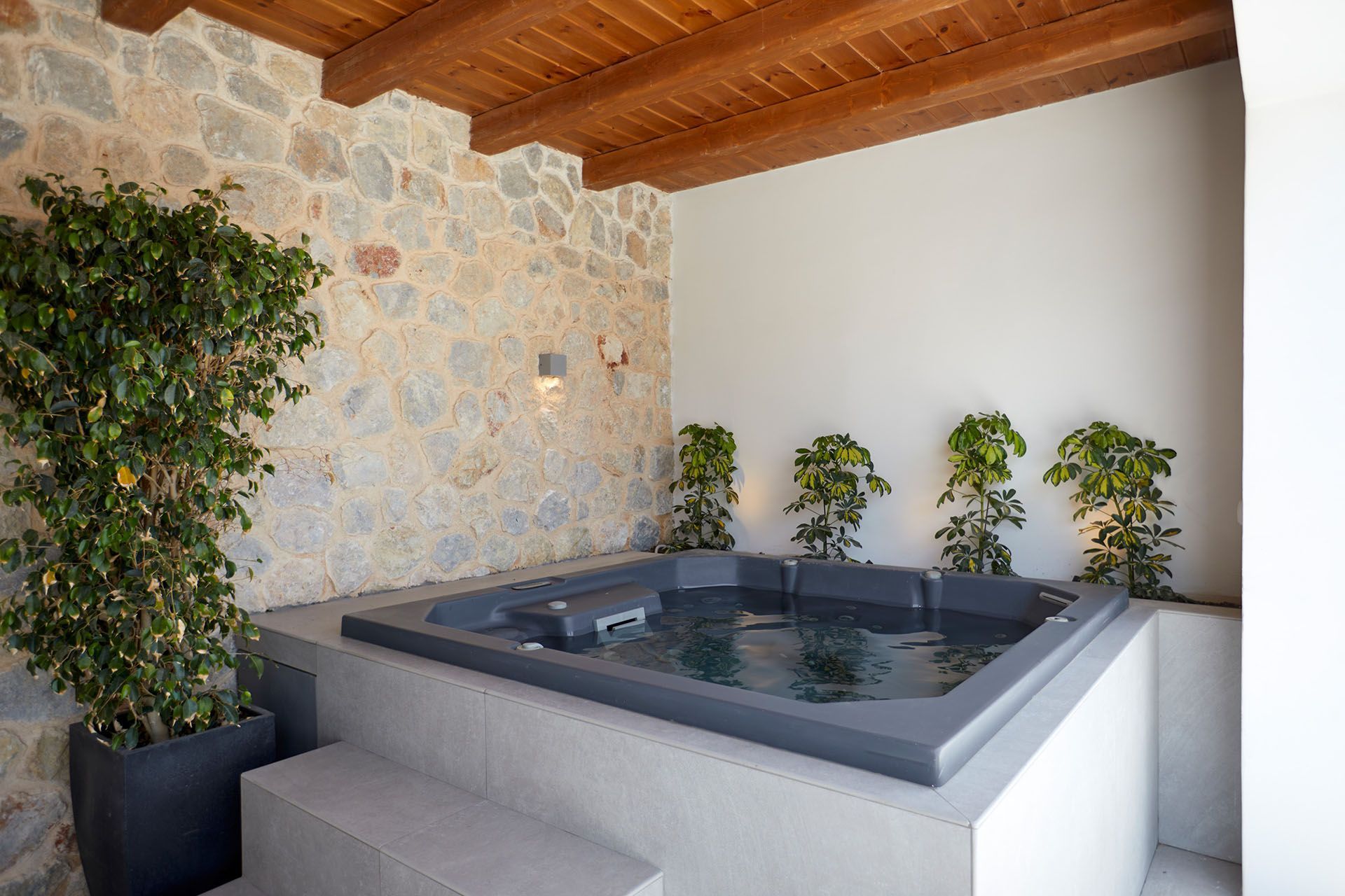 Santorini luxury villa Starling in Pyrgos Kalistis - 9