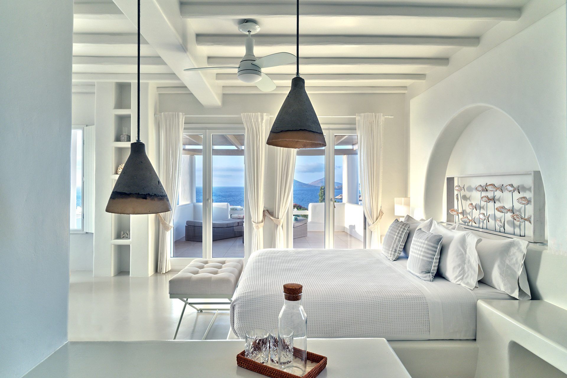 Paros luxury villa Majesty in Ambelas - 9