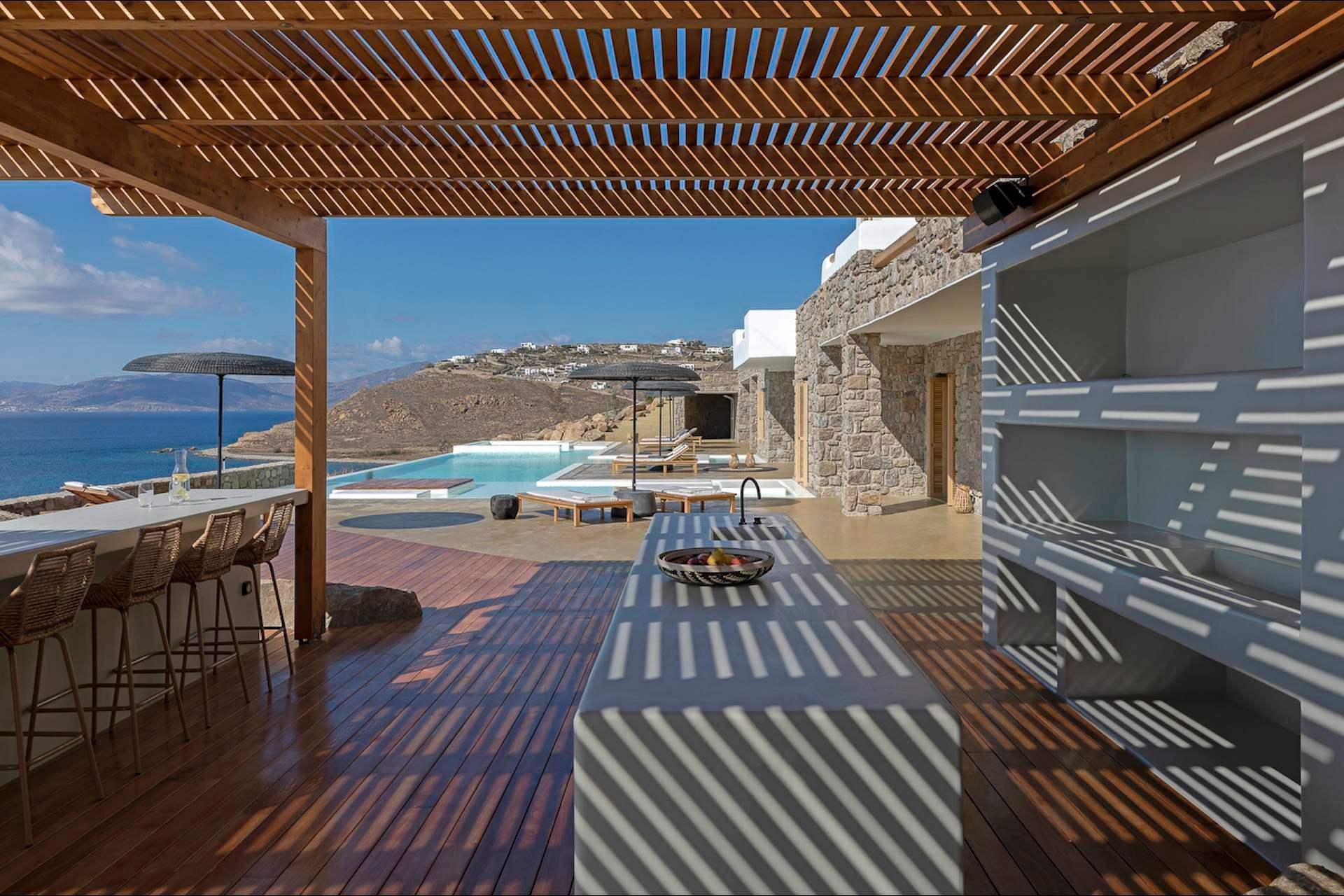Mykonos luxury villa Chantelune in Houlakia - 13