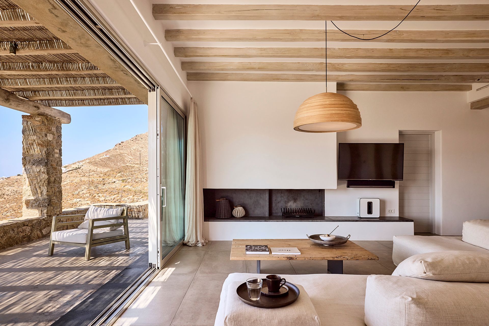 Mykonos luxury villa Sibylle in Ftelia - 11