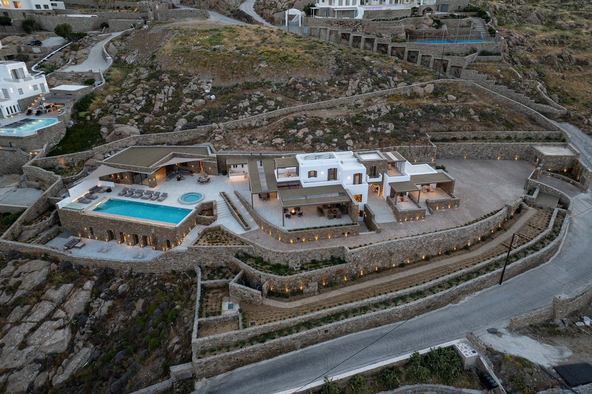 Mykonos luxury villa Melisande in Korfos - 11