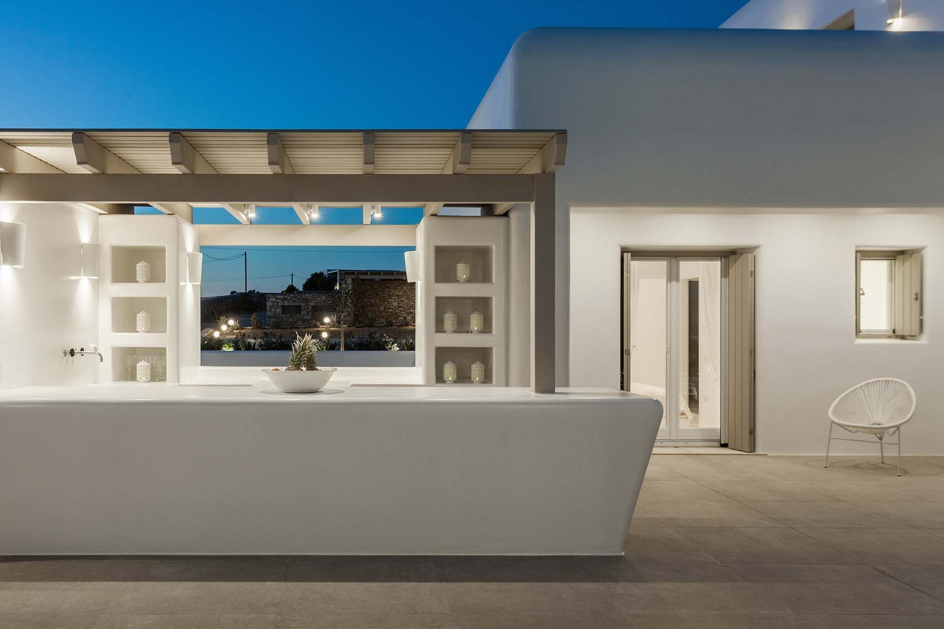 Paros luxury villa Peacock in Ambelas - 14