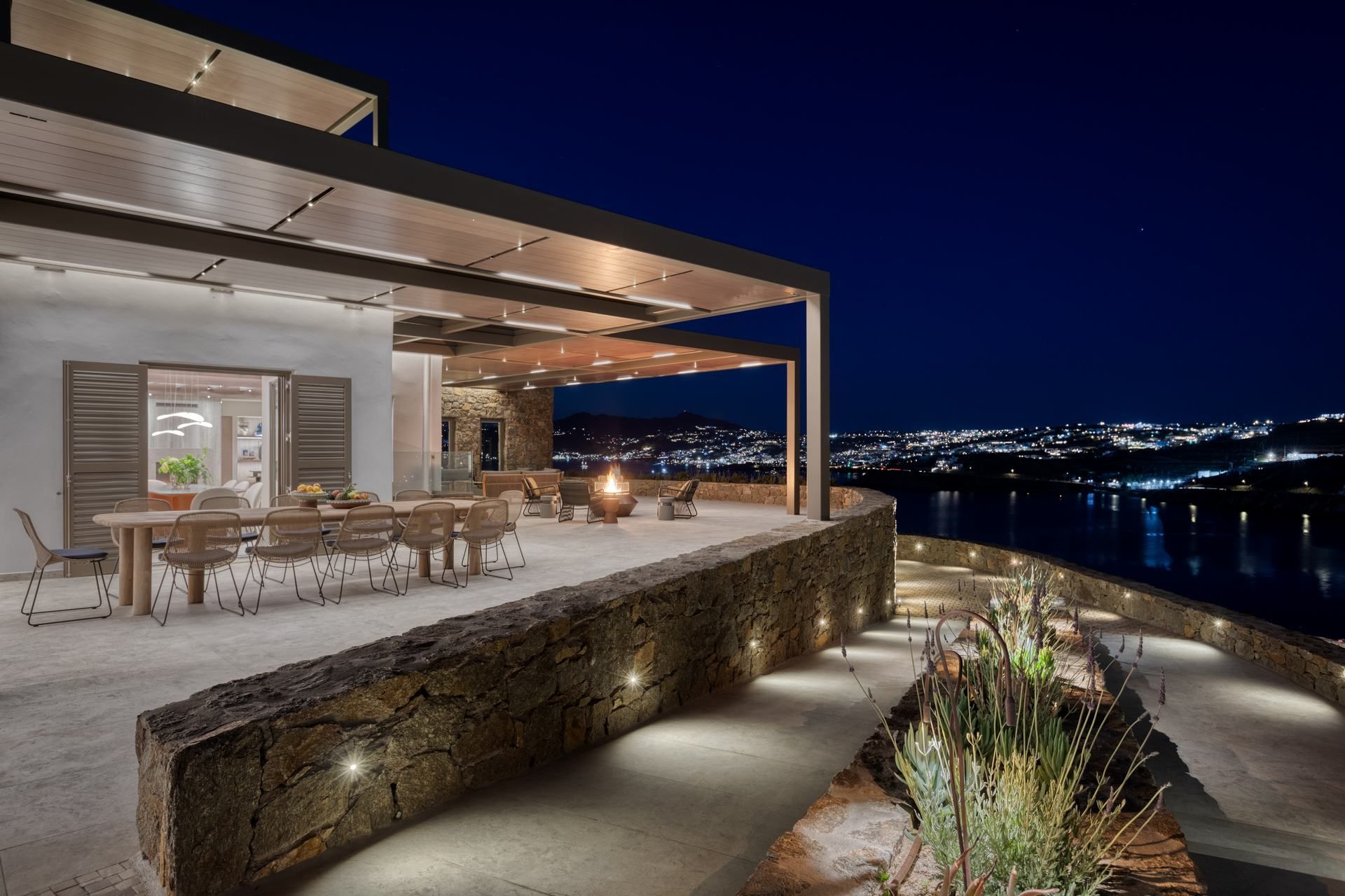 Mykonos luxury villa Melisande in Korfos - 12