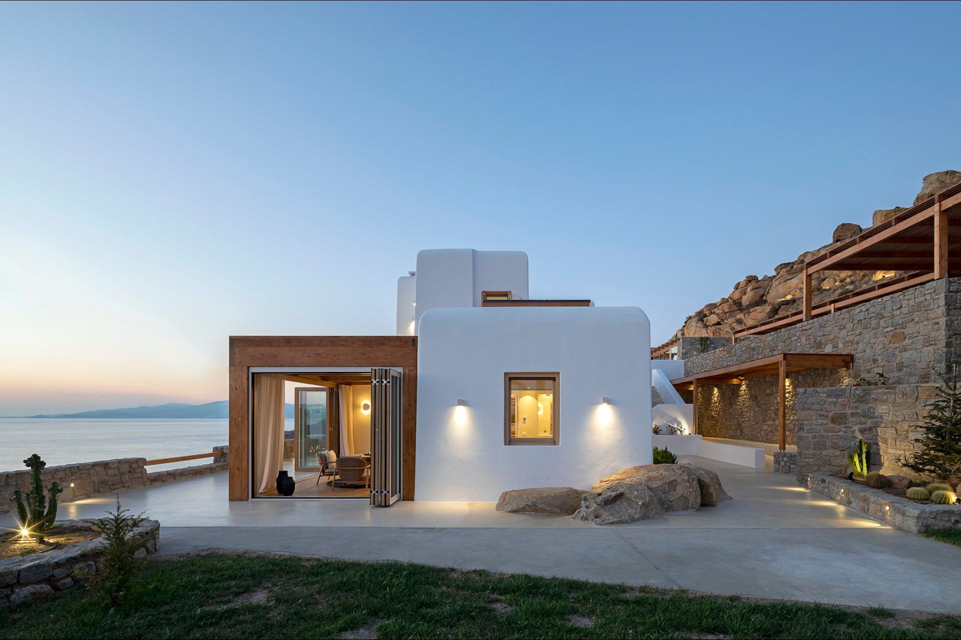 Mykonos luxury villa Chantelune in Houlakia - 16
