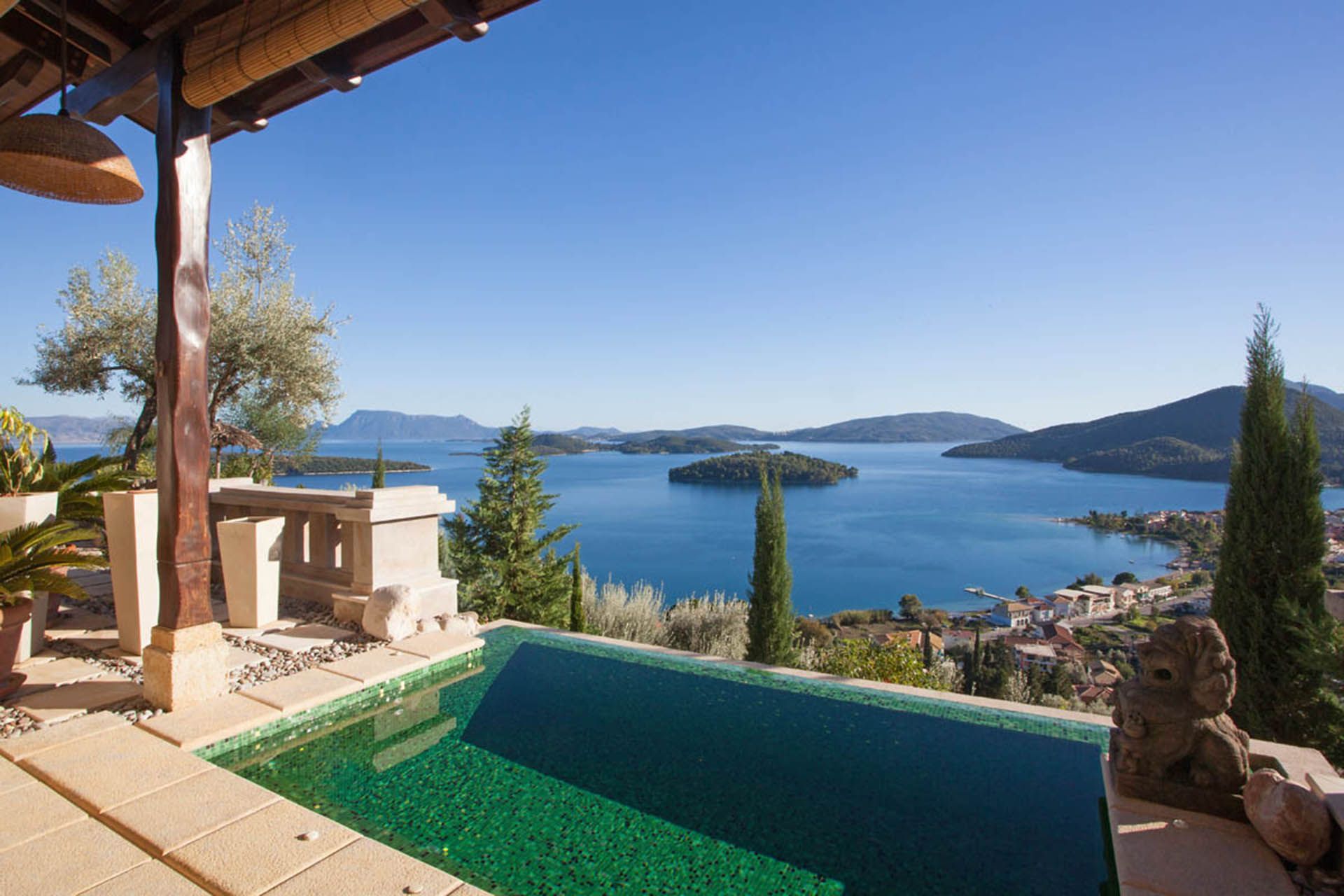 Lefkada luxury villa Aranya in Perigiali - 14