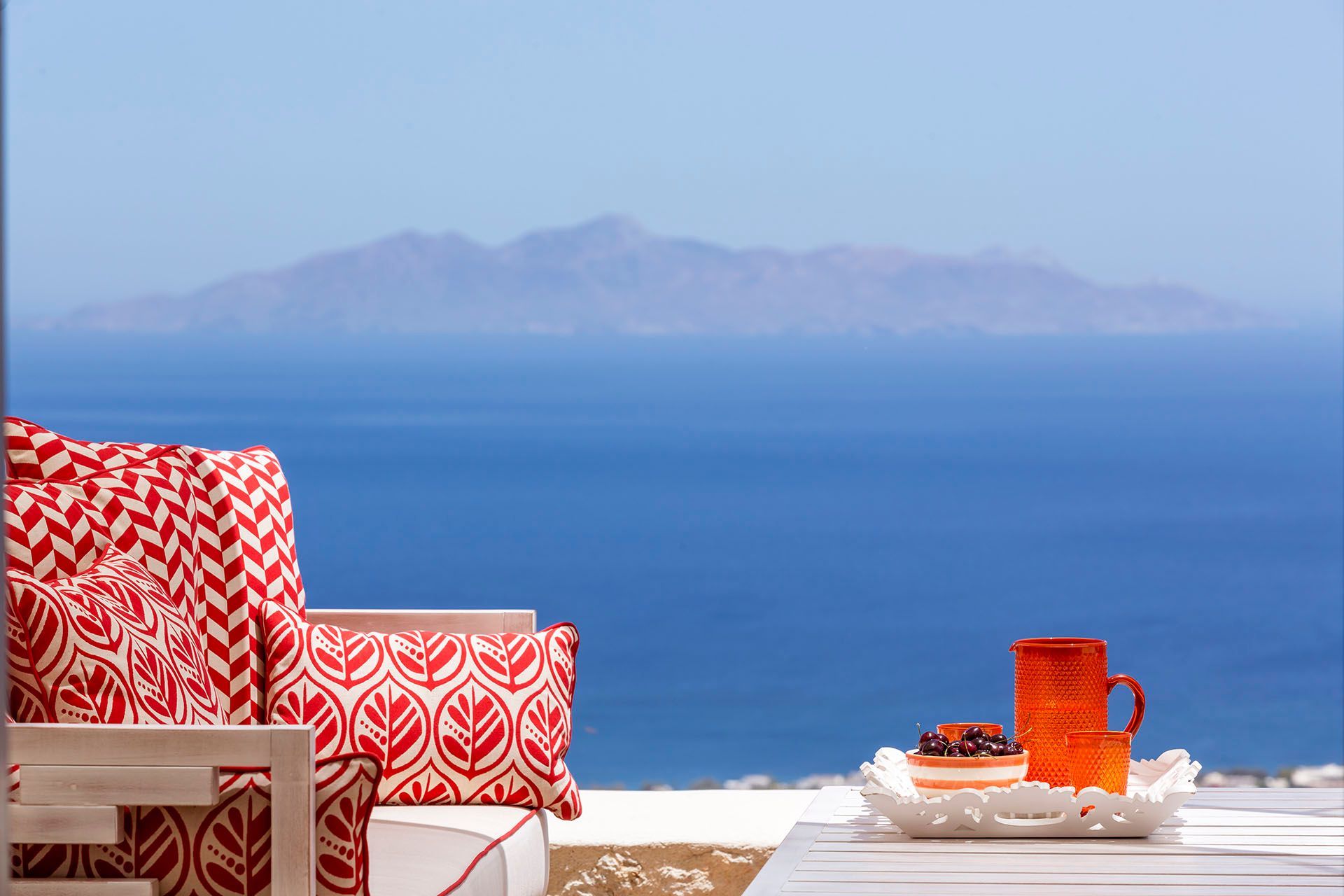Santorini luxury villa Starling in Pyrgos Kalistis - 15
