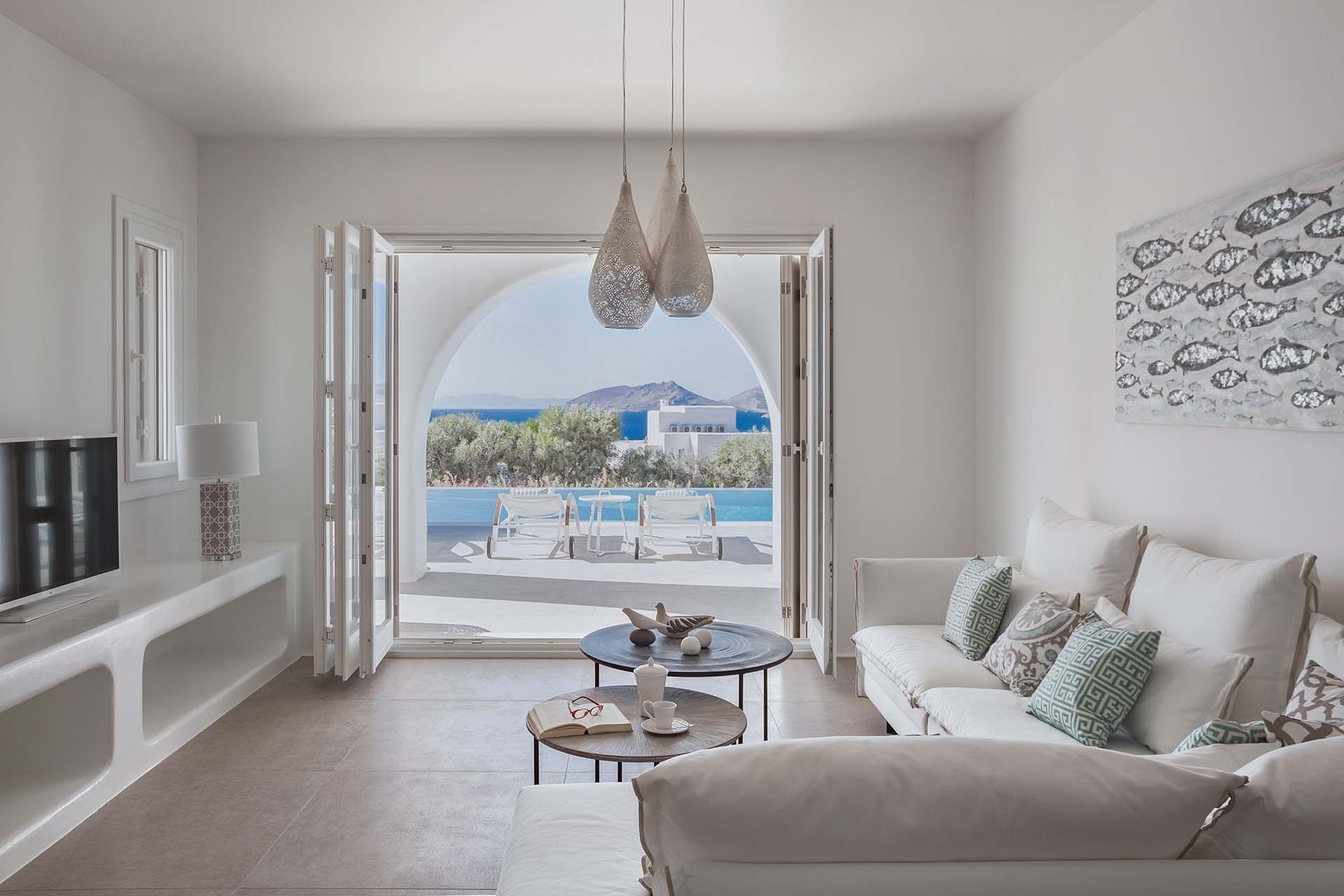 Paros luxury villa Peacock in Ambelas - 19