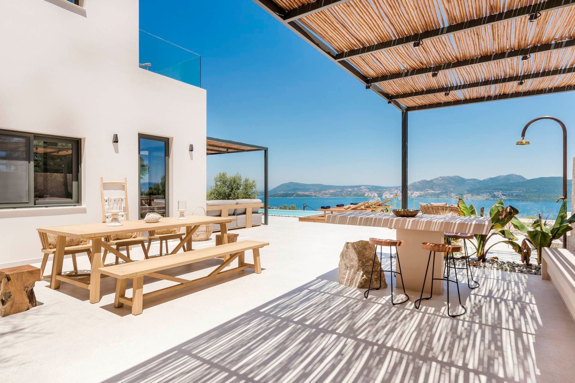 Lefkada luxury villa Bellflower in Nikiana - 13