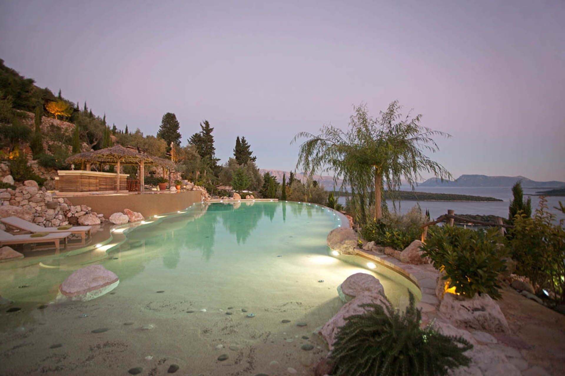 Lefkada luxury villa Aranya in Perigiali - 21