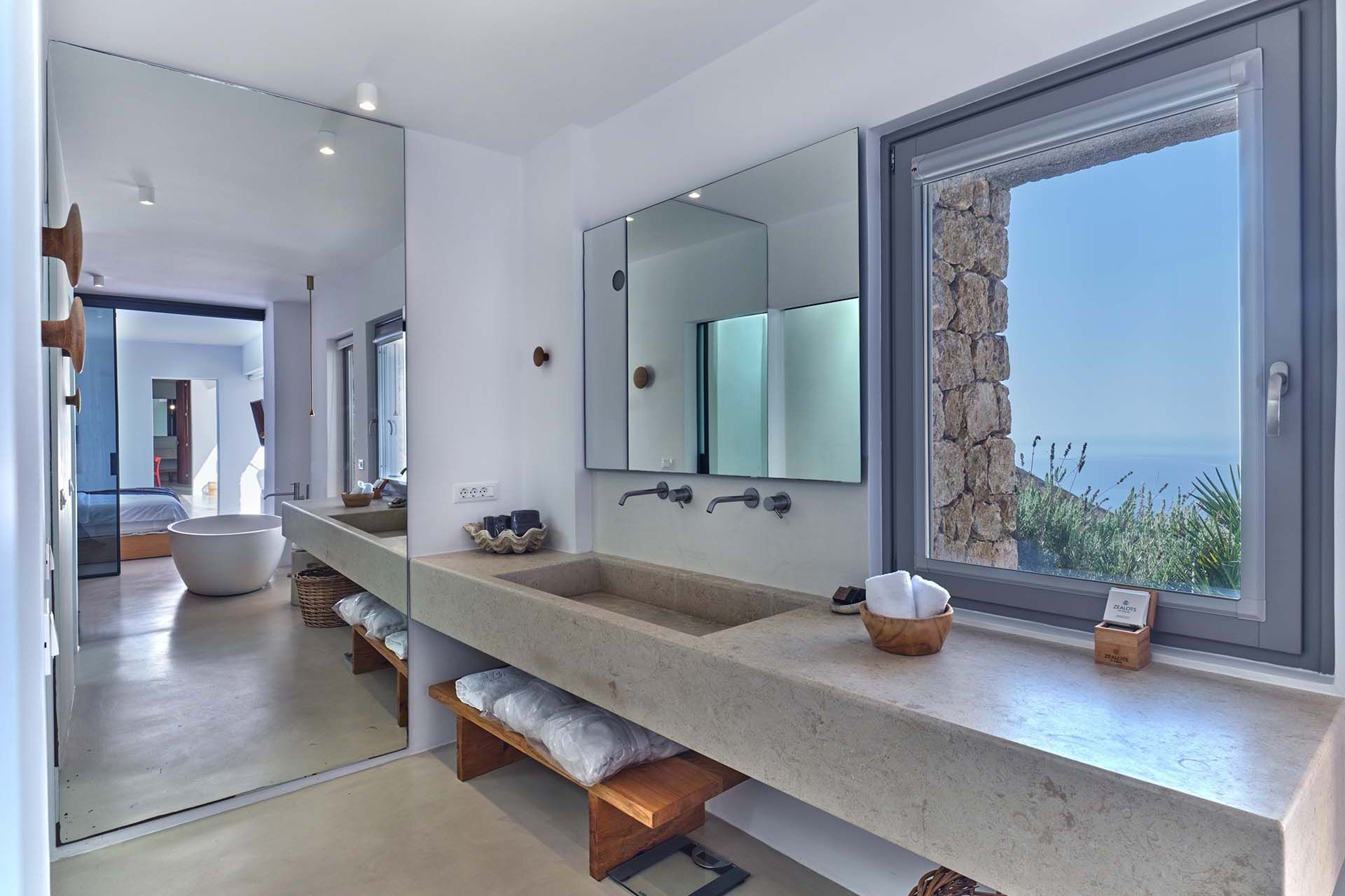 Santorini luxury villa Sunshine in Pyrgos Kallistis - 22