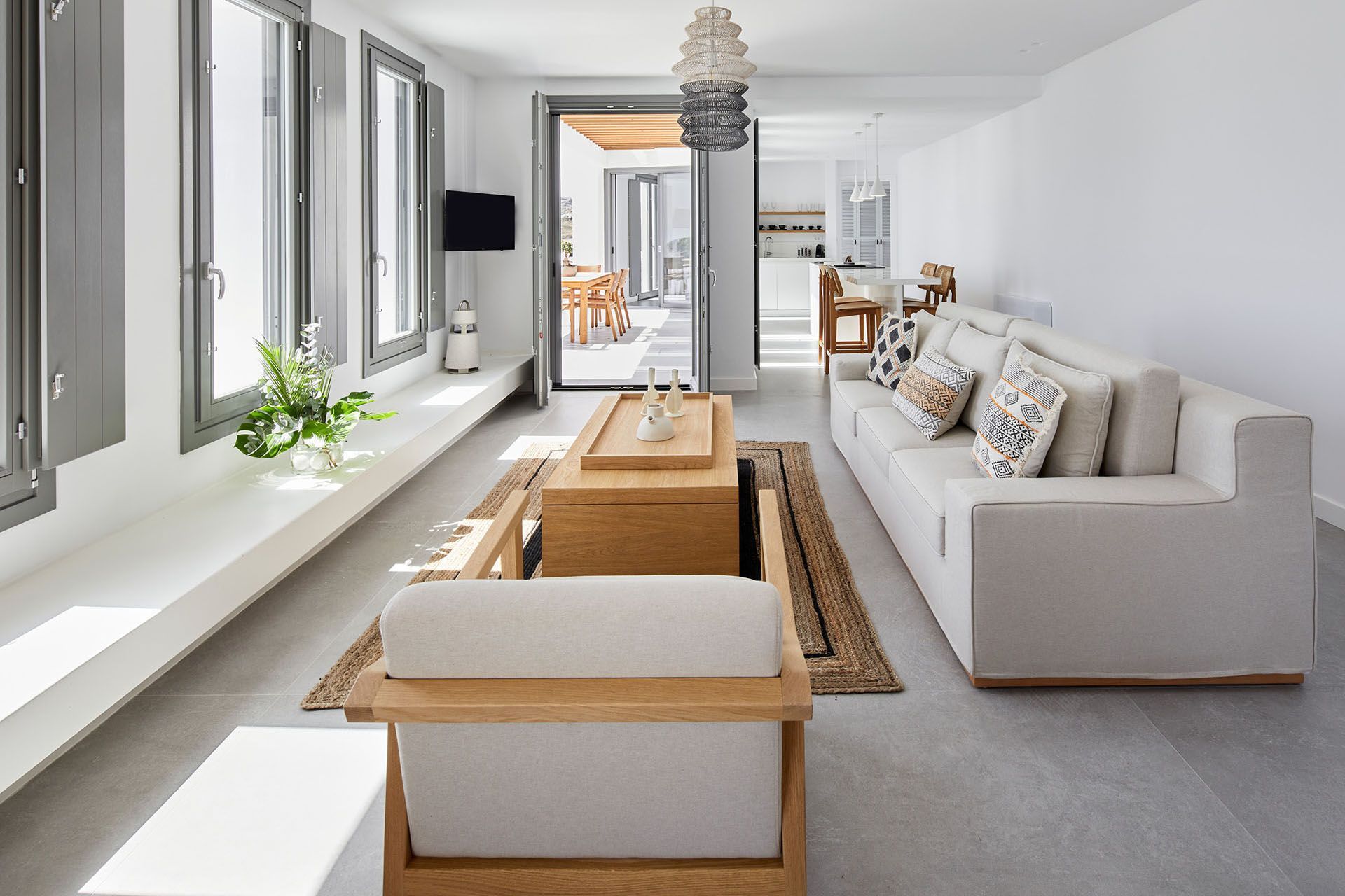 Santorini luxury villa Starling in Pyrgos Kalistis - 24