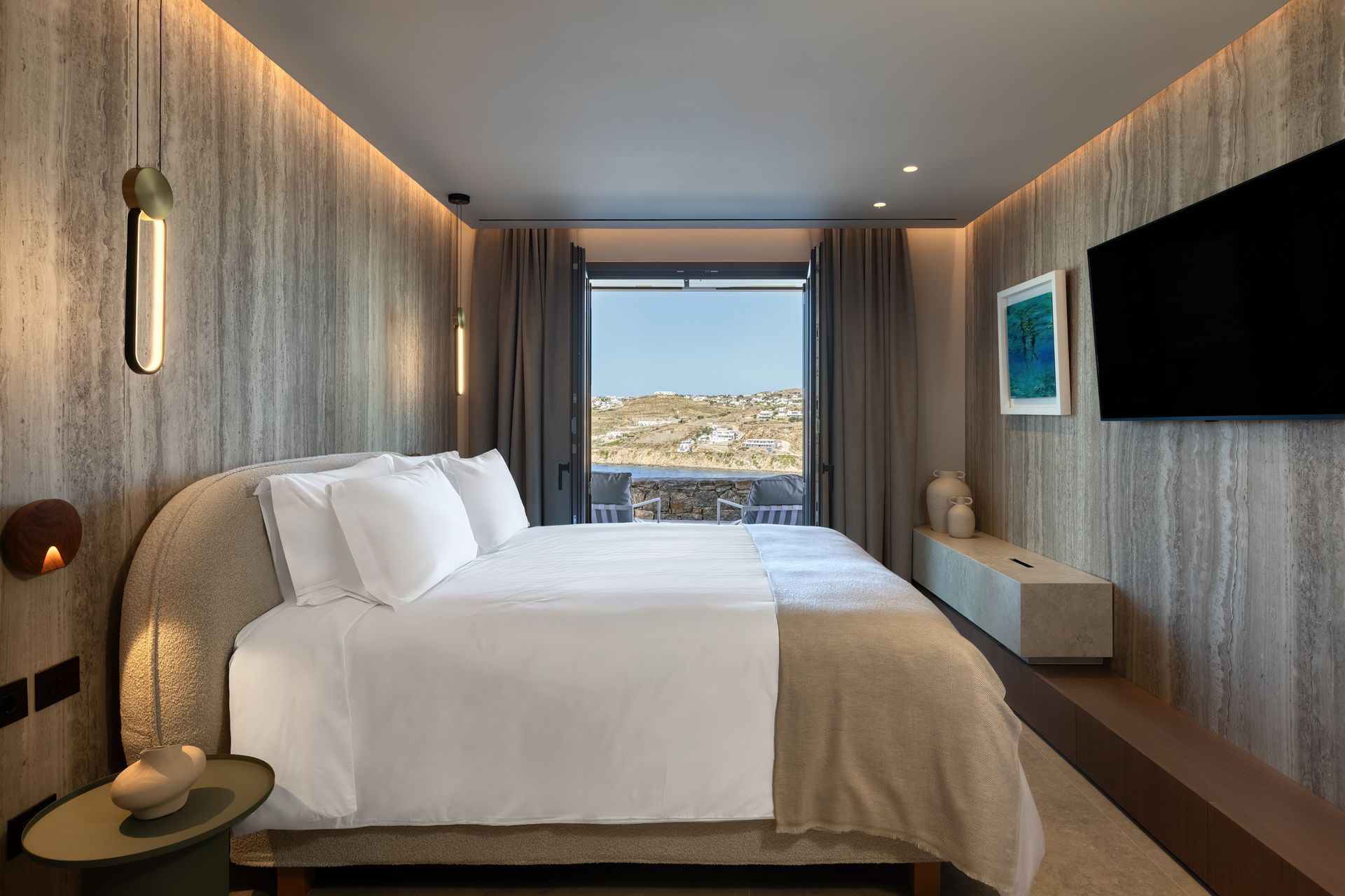 Mykonos luxury villa Melisande in Korfos - 29