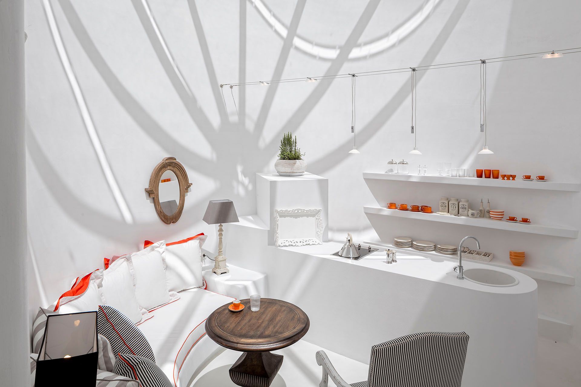 Santorini luxury villa Starling in Pyrgos Kalistis - 31