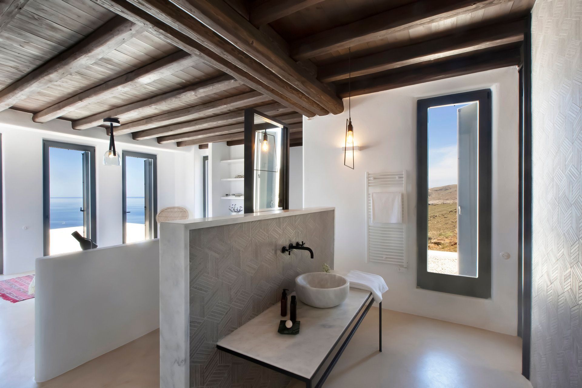 Tinos luxury villa Jolene in Panormos - 39