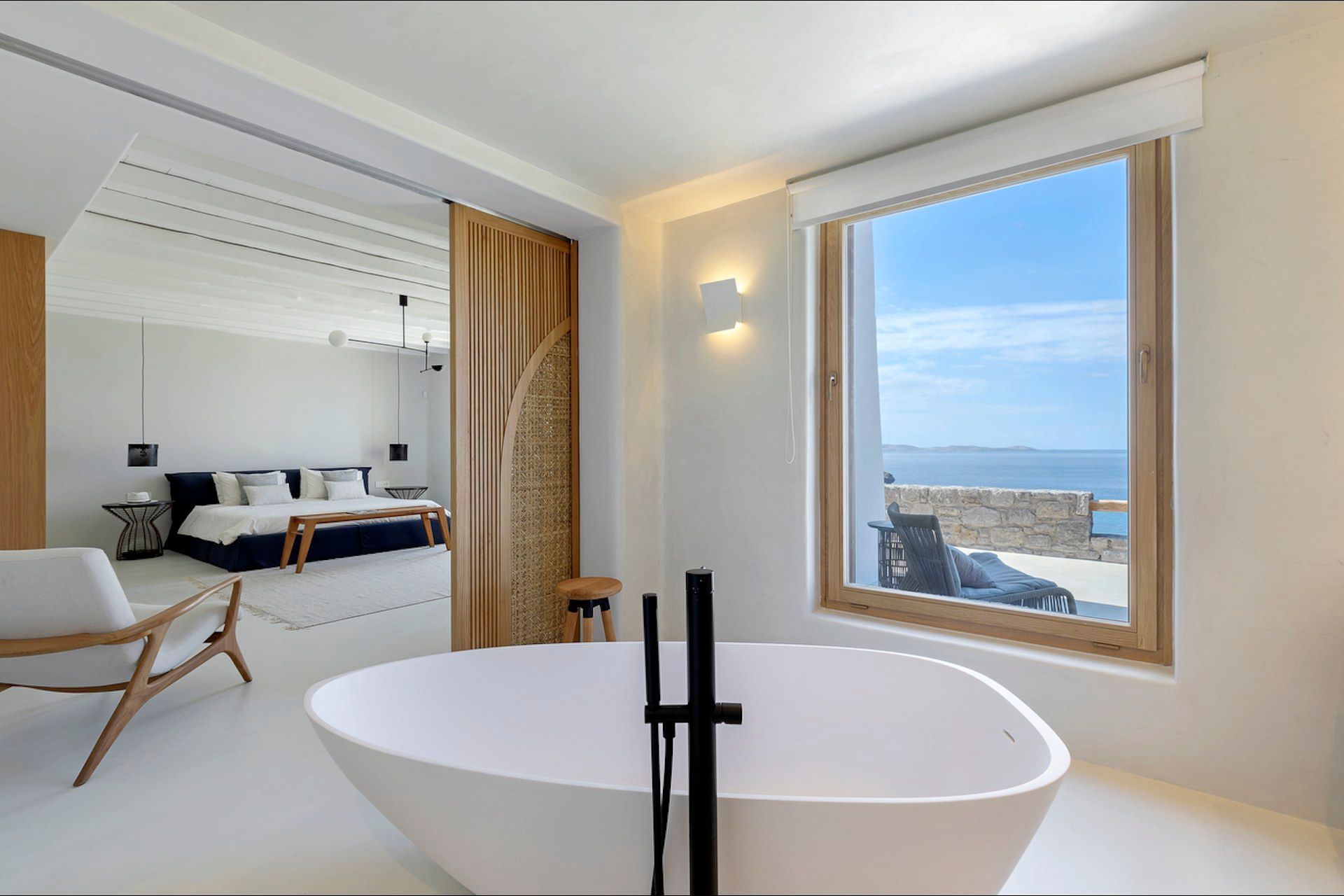 Mykonos luxury villa Chantelune in Houlakia - 35