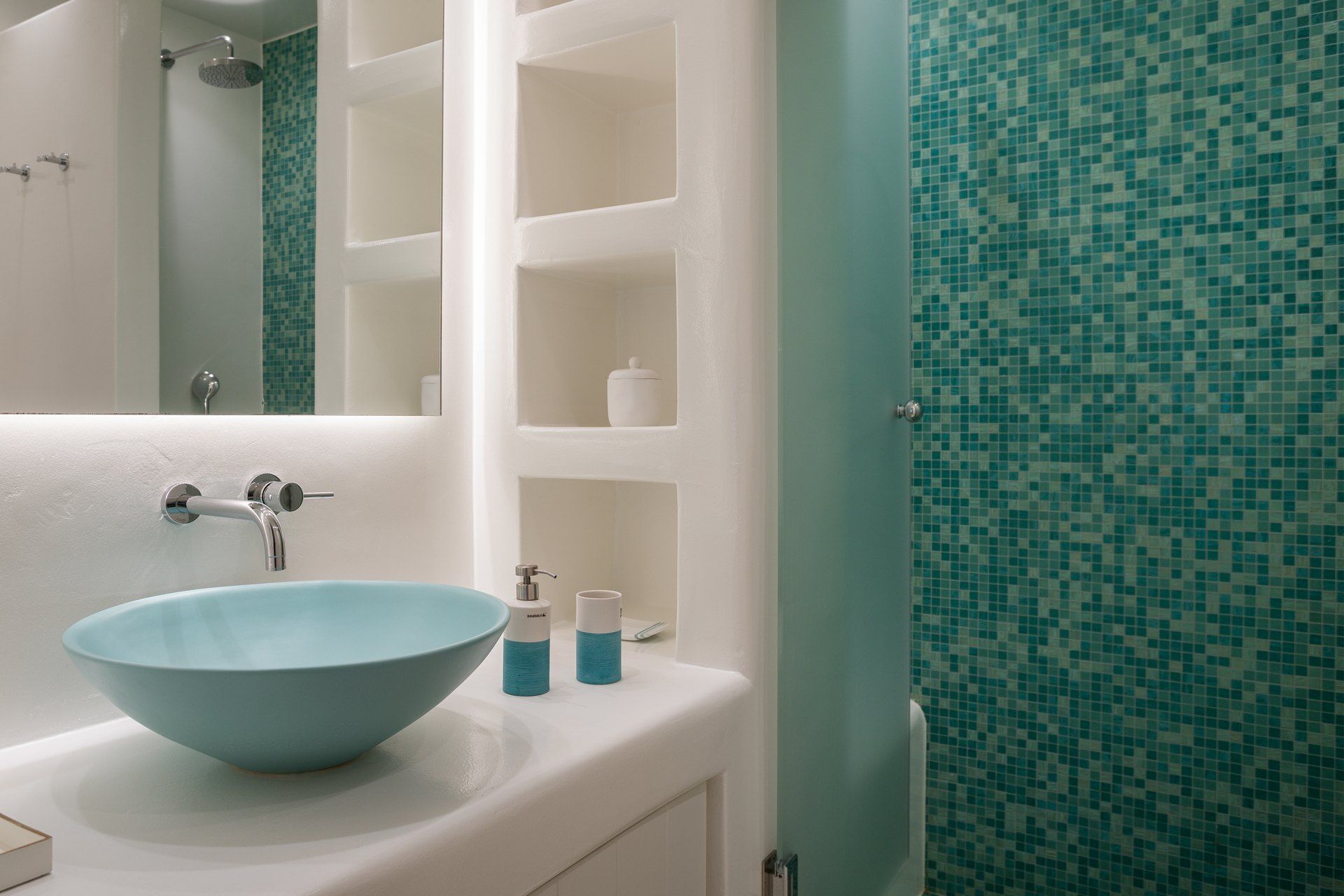 Paros luxury villa Petunia in Ambelas - 48
